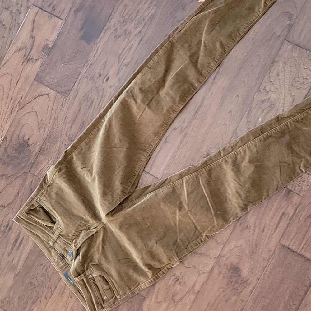 Kut Diana Skinny Cords Whiskey Brown 10